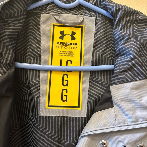 Under Armour Steel Coldgear Infrared Bonedust Shell Jacket - Picture 4 of 5